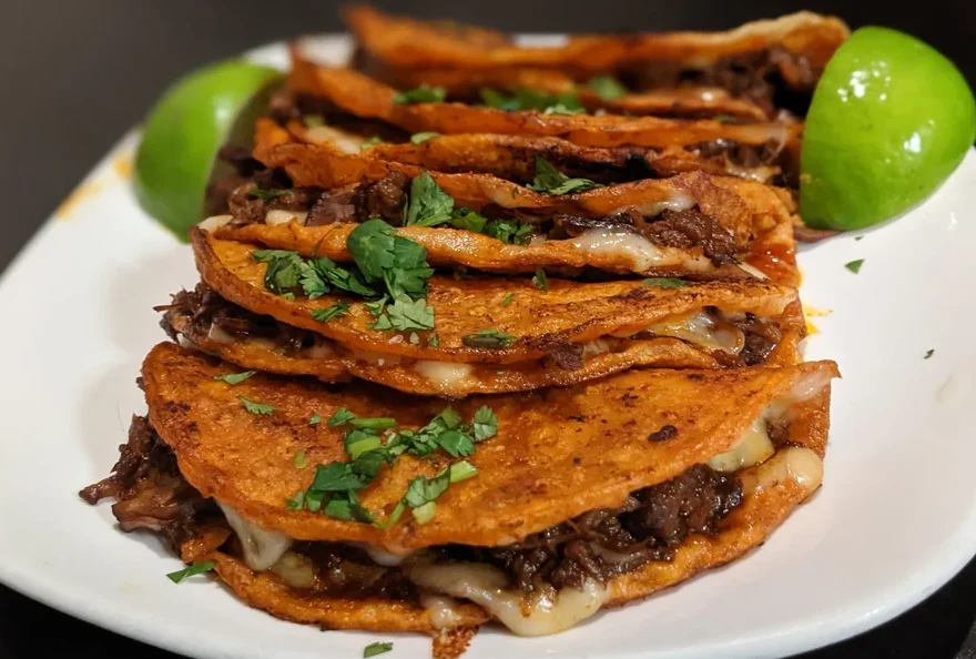 Queso Birria Tacos